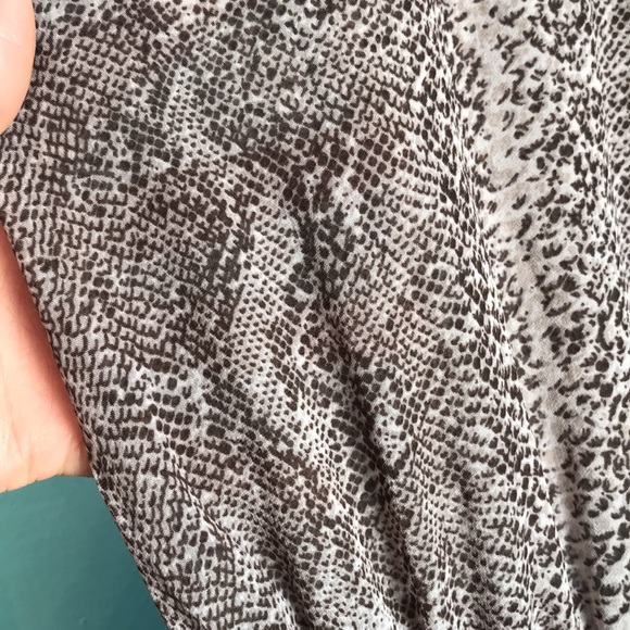 Bebe Snake Python Sheer Dress - Picture 7 of 7